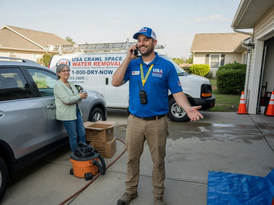 Crawl Space Water Removal Marietta, MS FAQs